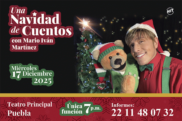 img_Una Navidad de cuentos, con Mario Iván Martínez en Puebla